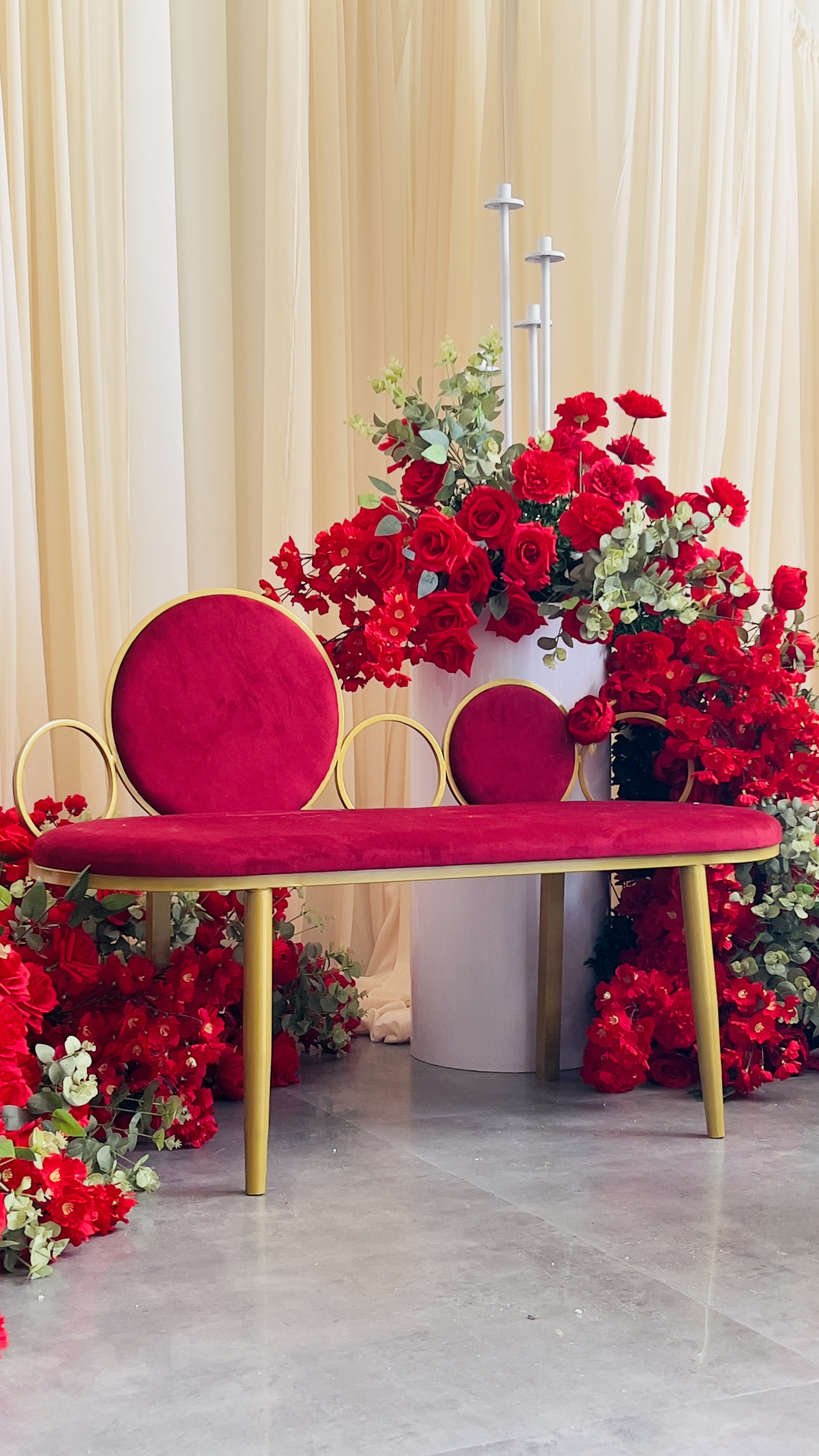 مبل عروس و داماد حباب بزرگ