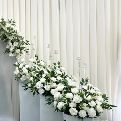 پنل گل مخصوص شمعدان کریستال