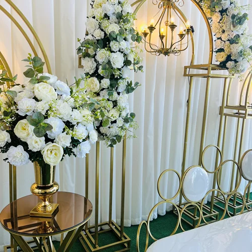 پنل گل مصنوعی طرح ژیپسو رنگ سفید